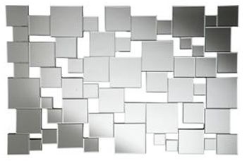 image of lots of small, rectangular mirrors