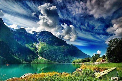 image of a Norwegian landscape