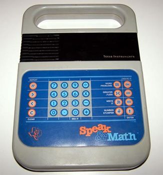 image of a Speak & Math electronic toy