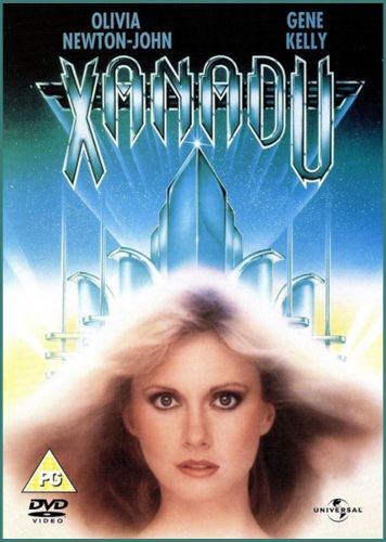 image of the movie poster for the film Xanadu, starring Olivia Newton-John