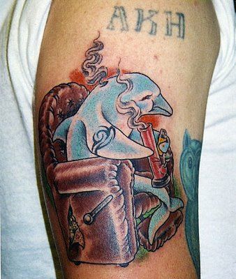 dolphin tattoo.