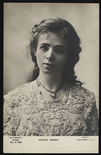 promotional image of silent film star Maude Adams, aka Maudie