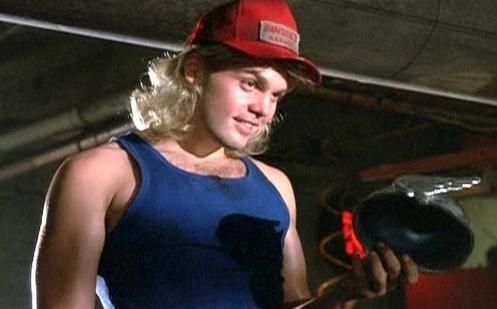 image of Vincent D'Onofrio as Thor, from the film Adventures in Babysitting