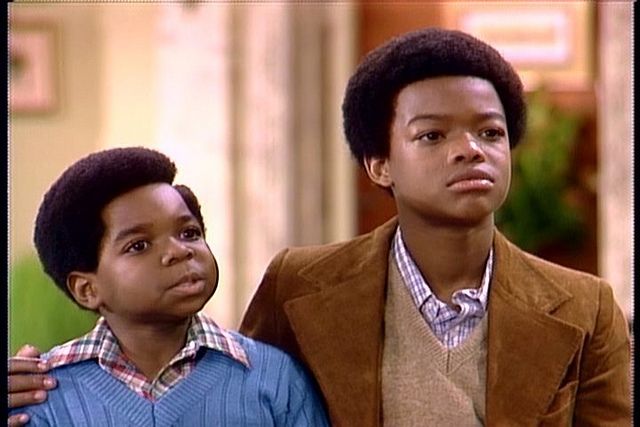 image of Gary Coleman and Todd Bridges as Arnold and Willis Jackson from the sitcom Diff'rent Strokes