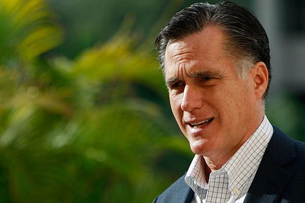 image of Mitt Romney making a consternated face