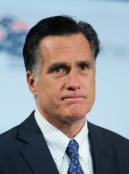 image of Mitt Romney making a whoops face