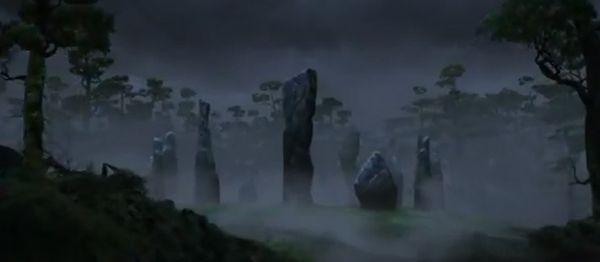 still from Brave of stone arrangement