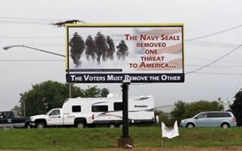 image of Tea Party billboard in Elkhart, IN