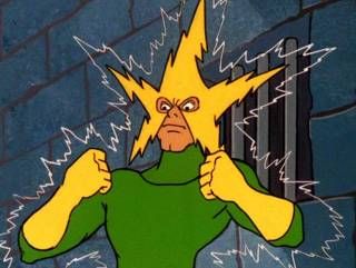 image of the comic supervillain Electro