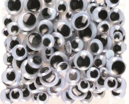 image of a pile of plastic googly eyes used in crafting