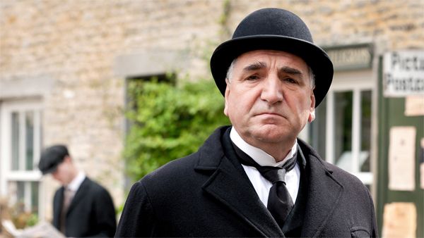 image of Carson (Jim Carter) looking Very Concerned