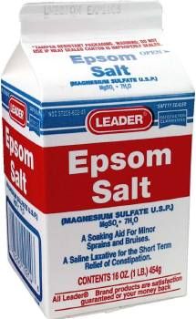 image of a carton of Epsom Salt