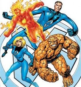 comic image of the Fantastic Four