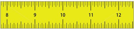 image of a ruler marking inches
