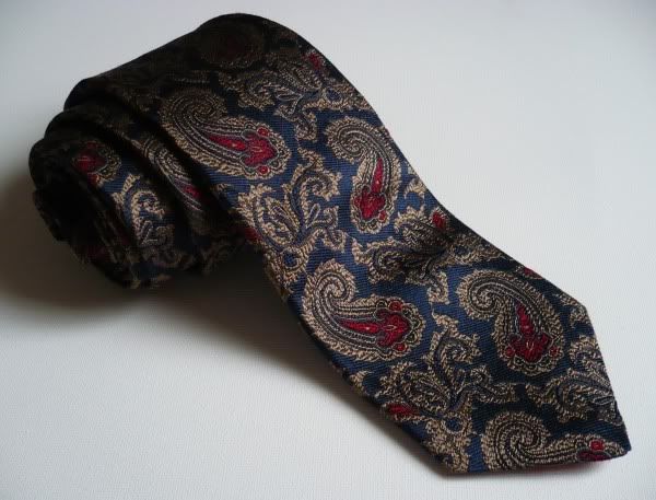 image of a big paisley tie