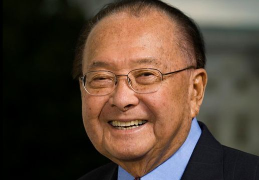 image of Senator Daniel Inouye smiling