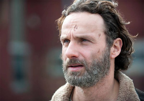 image of Andrew Lincoln who plays Rick Grimes on The Walking Dead