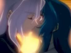 =O =O =O It Seems Like Kaname's First Kiss's Gone.