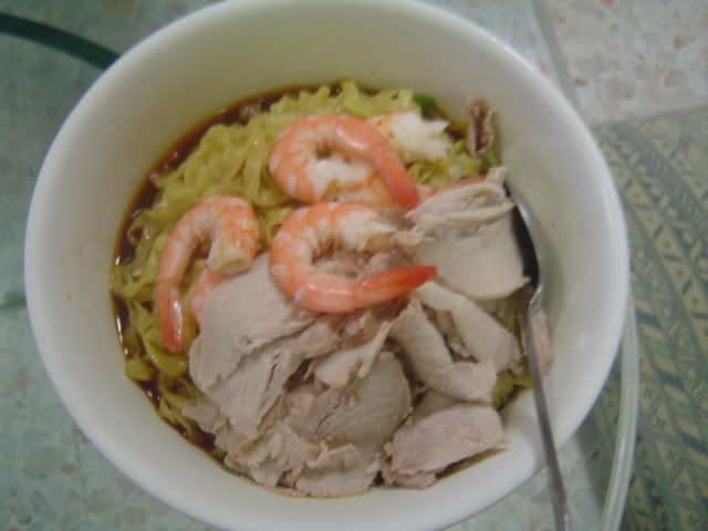 My Aunt's Bowl Of Prawn Noodles.