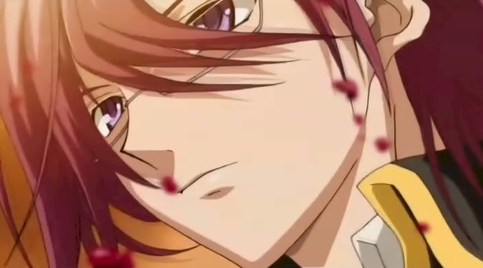 Kyoushiro + Blood = HOT.