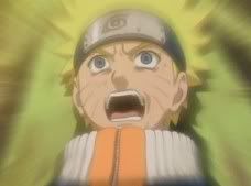 Naruto's Getting A Blast From Sasuke.