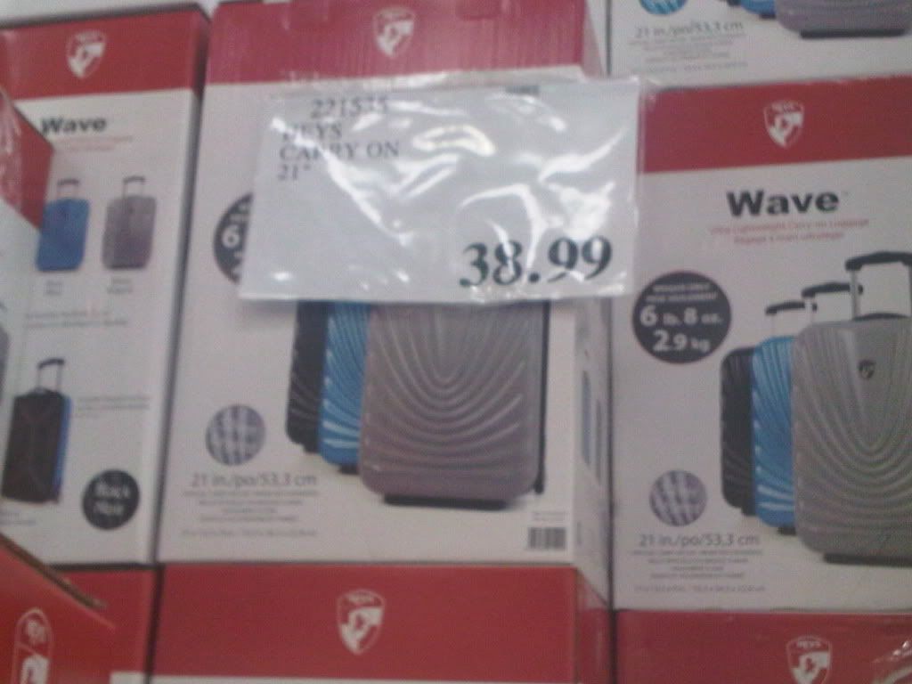 [Costco] Costco Heys Wave 21" carry on luggage 19.97 RedFlagDeals