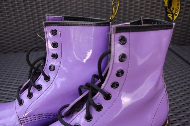 lilac doc martens