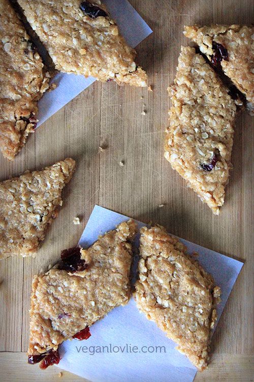 Cranberry Oats Diamond Crisps