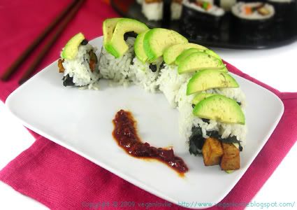 sushi,dragon roll