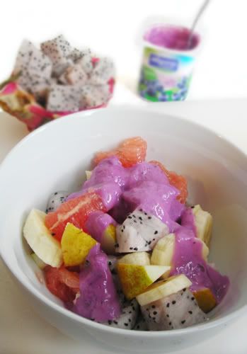 dragon fruit,fruit salad