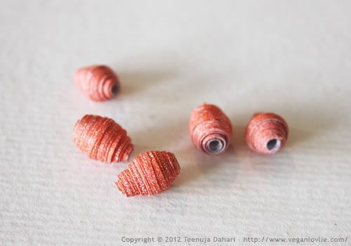 paper beads how to
