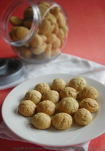 Vegan Lady Finger Cookies