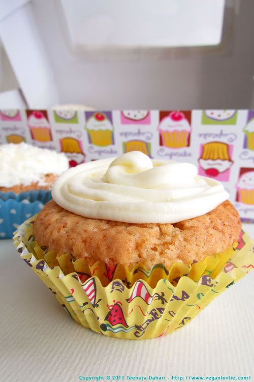 vegan lemon cupcakes