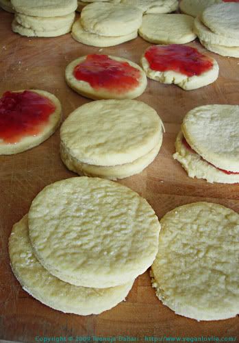 sugar cookies,napolitaine