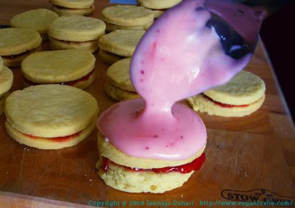 sugar cookies,napolitaine