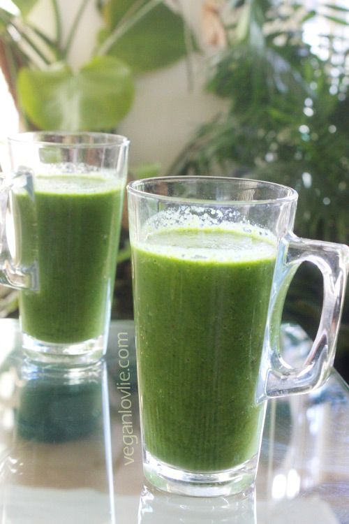 spinach smoothie, flu buster