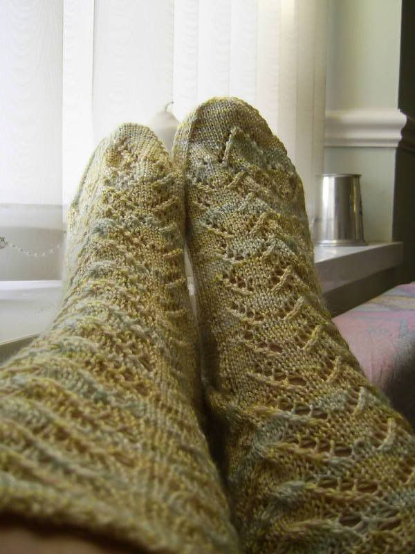 Lombard Street Socks by Susan Lawrence