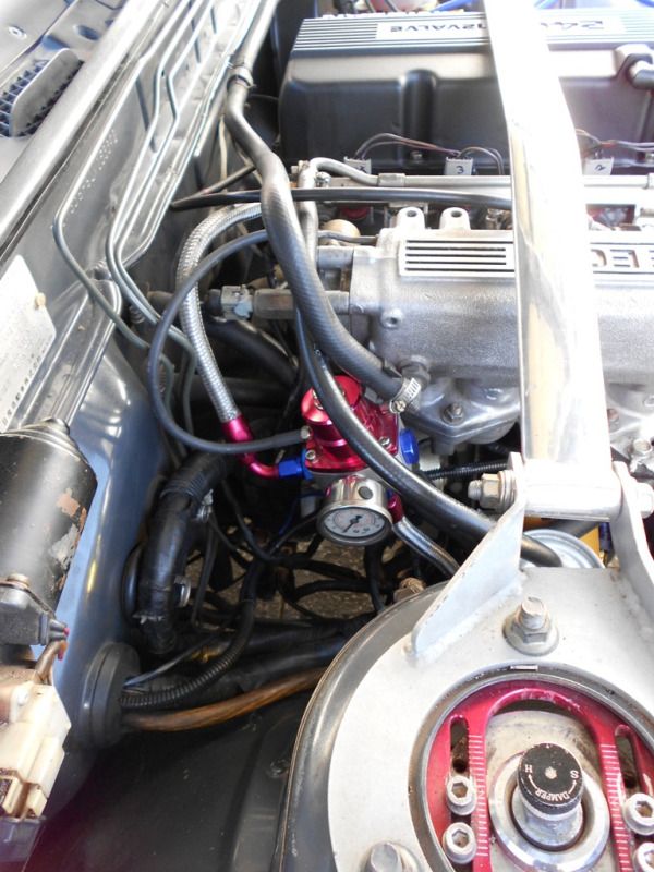 FL ISIS Fuel Pressure Regulator w/ Gauge AN fittings SR/KA/RB *Direct