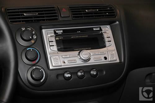 2005 Honda civic se radio removal #3