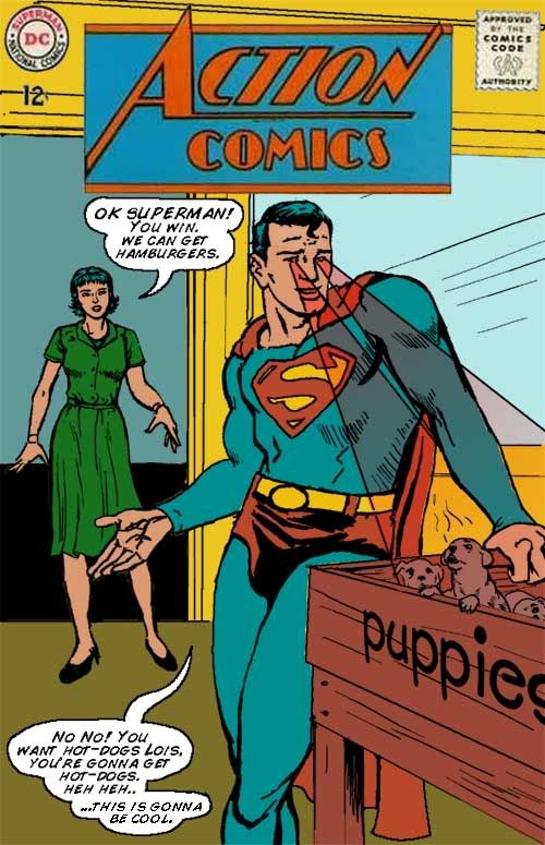 premise here is obvious do your own supes is a dick cover here they are