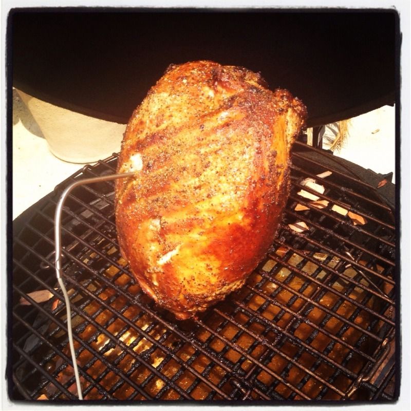 When to pull a turkey breast and and how long to let it rest — Big