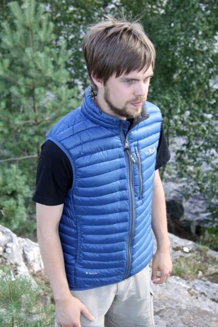 Gear Talk: Rab Microlite Vest - Hiking in Finland