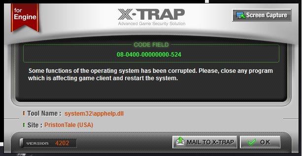 Xtrap Error In Windows 8 1