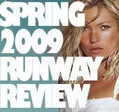spring 2009 runway review
