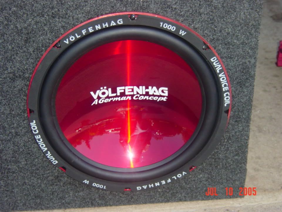 volfenhag 12 inch subwoofer