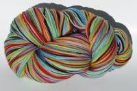 2nds Auction - Renee's GN 12 Color Rainbow on 9 oz Gaia Organic Merino Worsted - Trim Option & Penny