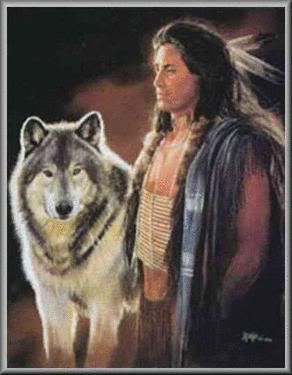 Man And Wolf