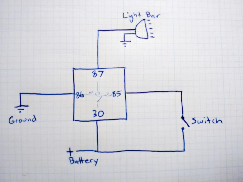 Wiring Help Light Bar To Come On With Brights Toyota