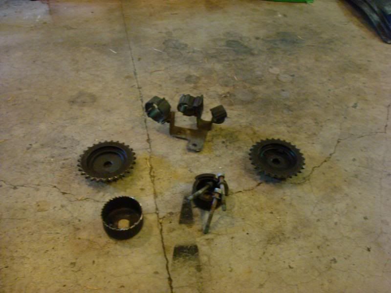 FS VR6 intake mani w/shift rod, hoses, vacuum lines, ect. and snow