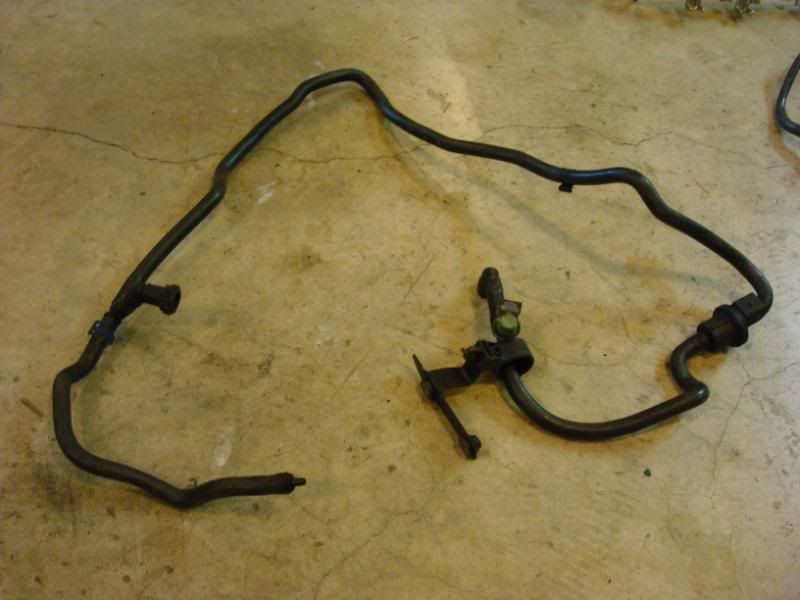 FS VR6 intake mani w/shift rod, hoses, vacuum lines, ect. and snow